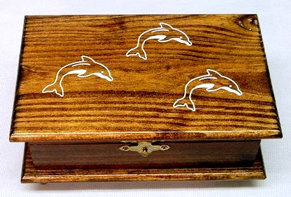 Dolphin Fancy Keepsake Box